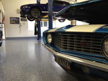 Garage floor epoxy