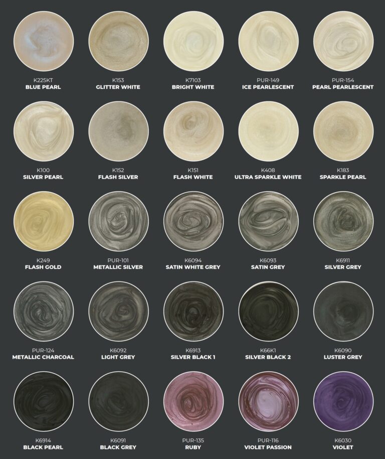 Metallic Color Chart 1