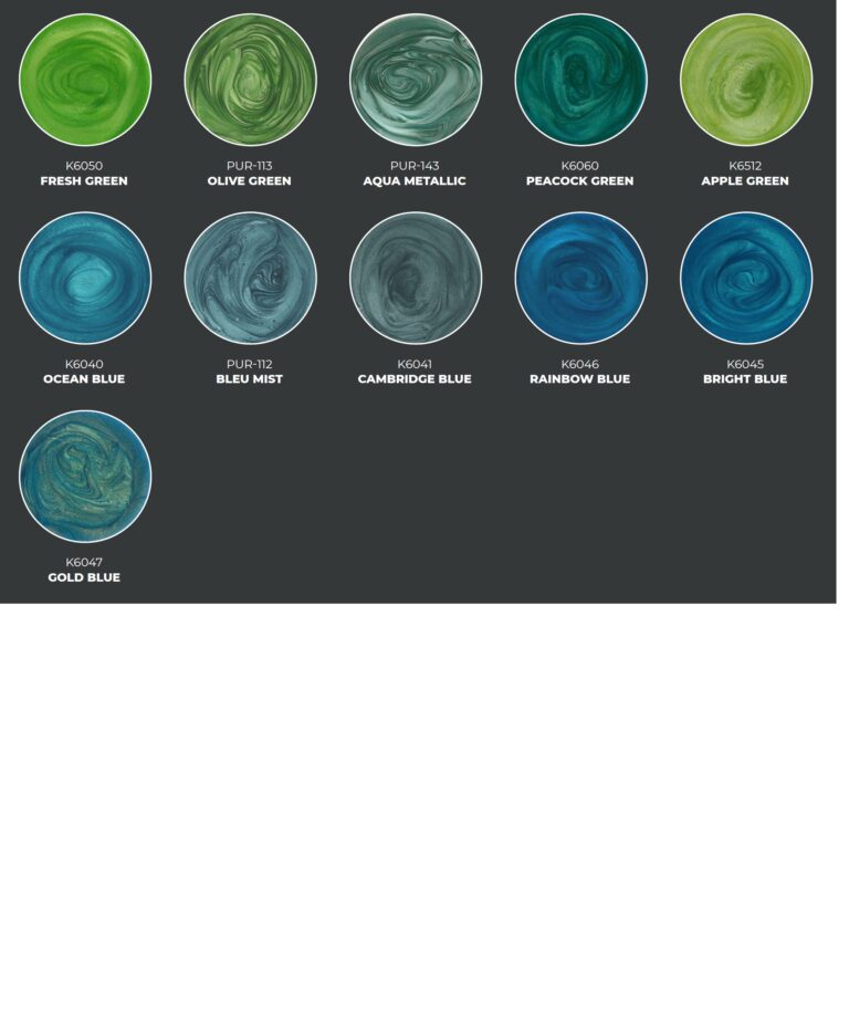 Metallic color chart 3